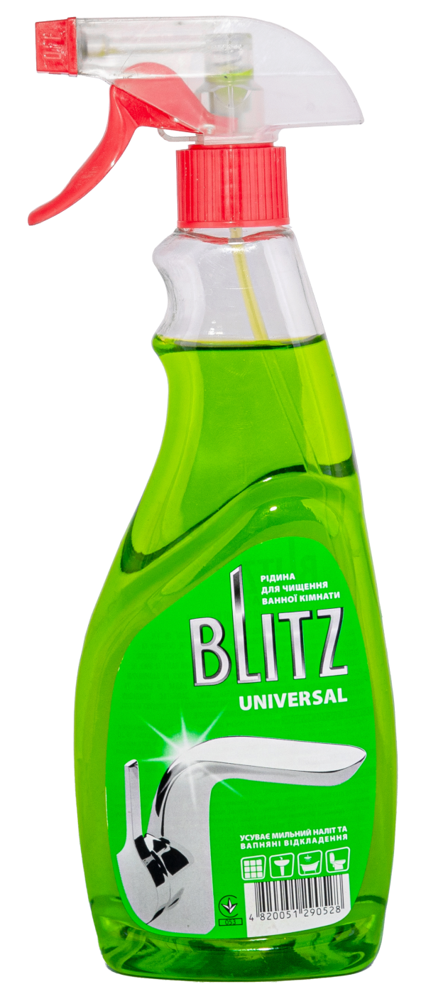 Рідина для чищення ванної кімнати "BLITZ Universal" ЕСО ТМ ЛЕОХІМ